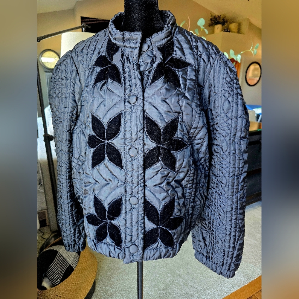 Free People Quinn Quilted Jacket Size L NWOT - Picture 7 of 10